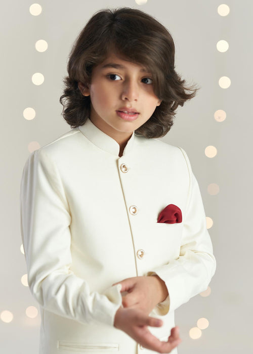 Plain White Prince Coat