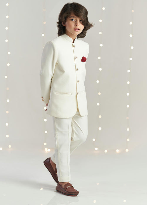 Plain White Prince Coat