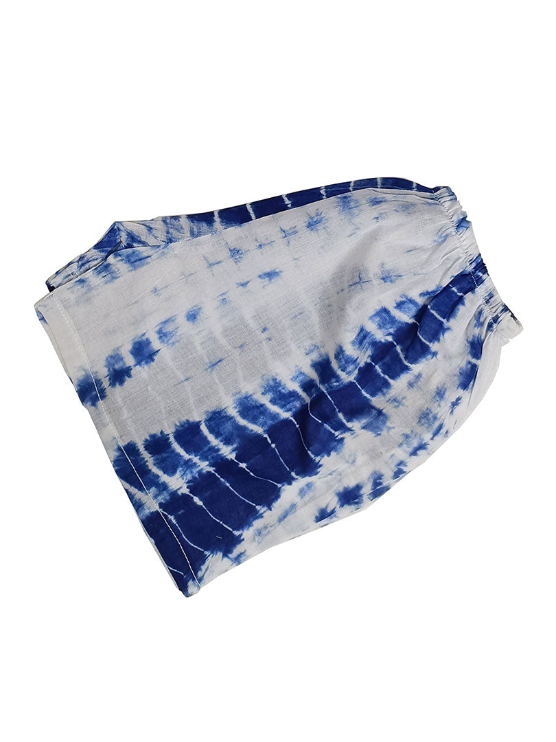 Blue Tie-Dyed Nima Pant Set
