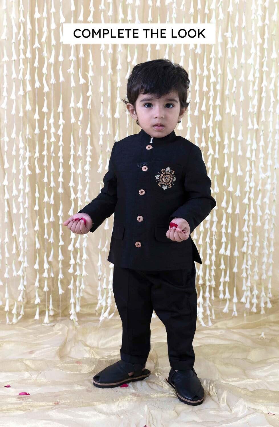 Coat Pant Set Black | SM190