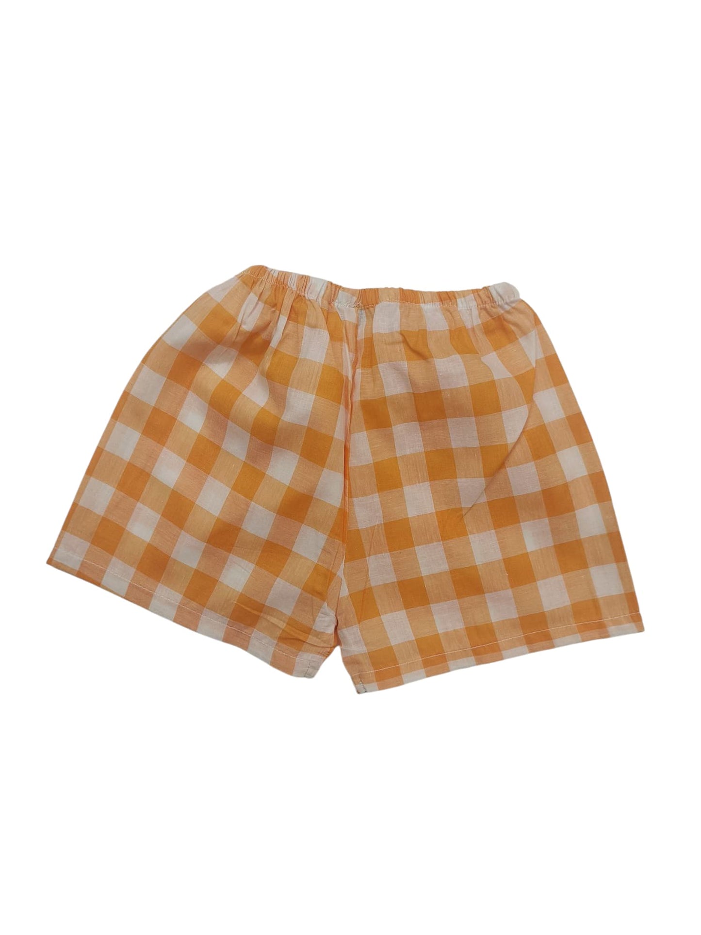 Orang White voile shirt with matching pant