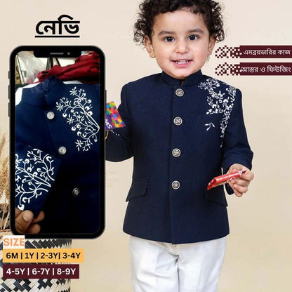 Prince Coat Navy Blue