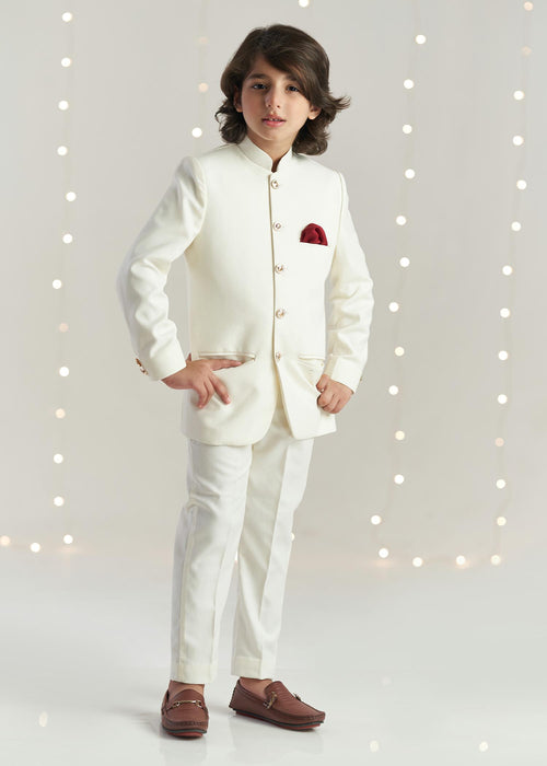 Plain White Prince Coat