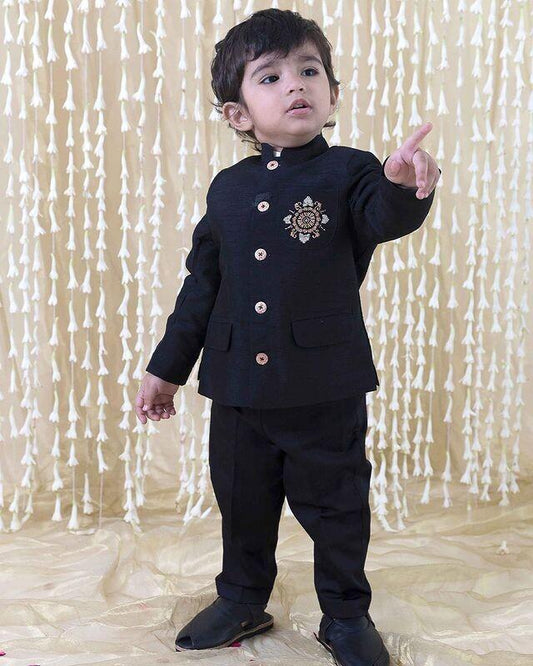 Coat Pant Set Black | SM190