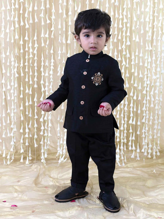 Coat Pant Set Black | SM190