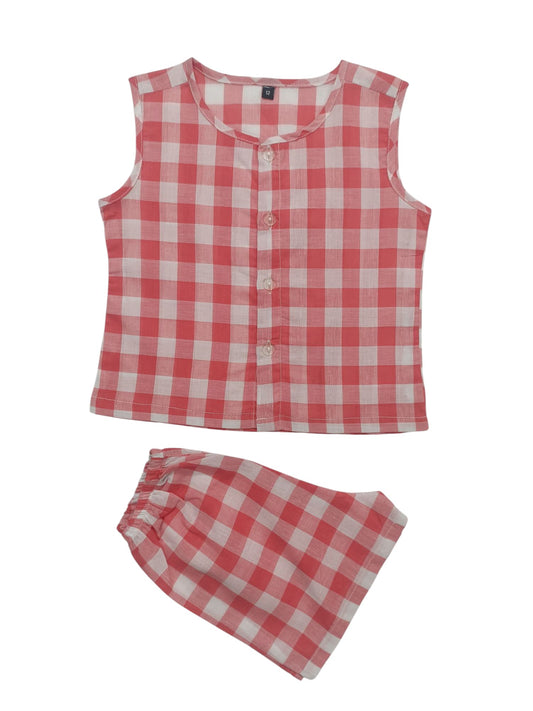 Multi color voile shirt with matching pant