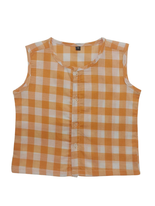 Orang White voile shirt with matching pant