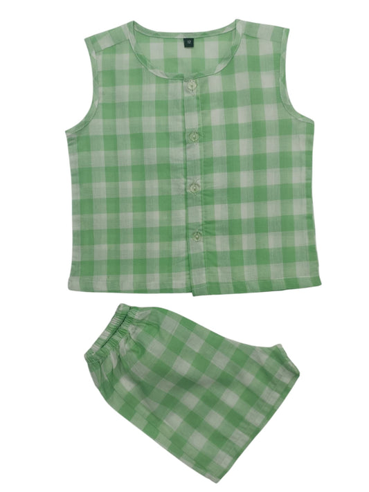 Light Green voile shirt with matching pant